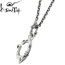 【ポイント5倍! 13日まで!】 ケースミス K-SMITH クロス シルバー ネックレス アクセサリー レディース ペンダントトップ アクセサリー シルバー9...