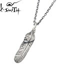ケースミス K-SMITH ハートフェザー シルバー ネックレス アクセサリー シルバー925 スターリングシルバー KI139-2-AZ03545