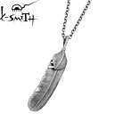 ケースミス K-SMITH ハートフェザー シルバー ネックレス アクセサリー シルバー925 スターリングシルバー KI216-2-AZ-0845