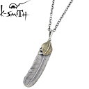ケースミス K-SMITH ハートフェザー シルバー ネックレス アクセサリー シルバー925 スターリングシルバー KI216-3-AZ-0845