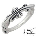 ケースミス K-SMITH クロス シルバー リング メンズ リング 十字架 指輪 アクセサリー 17〜19号 シルバー925 スターリングシルバー KSM-1...
