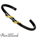 KENBLOOD ブレスレット メンズ ケンブラッド KEN BLOOD スパイラル シルバー バングル アクセサリー キュービック ブレスレット アクセサリー CZ シルバー925 スターリングシルバー KB-KP-254