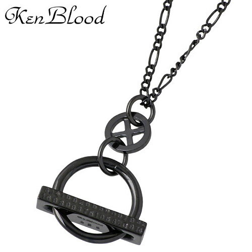 ケンブラッド KEN BLOOD サイクル シルバー ネックレスS ブラック シルバー925 スターリングシルバー KB-KP-283BK