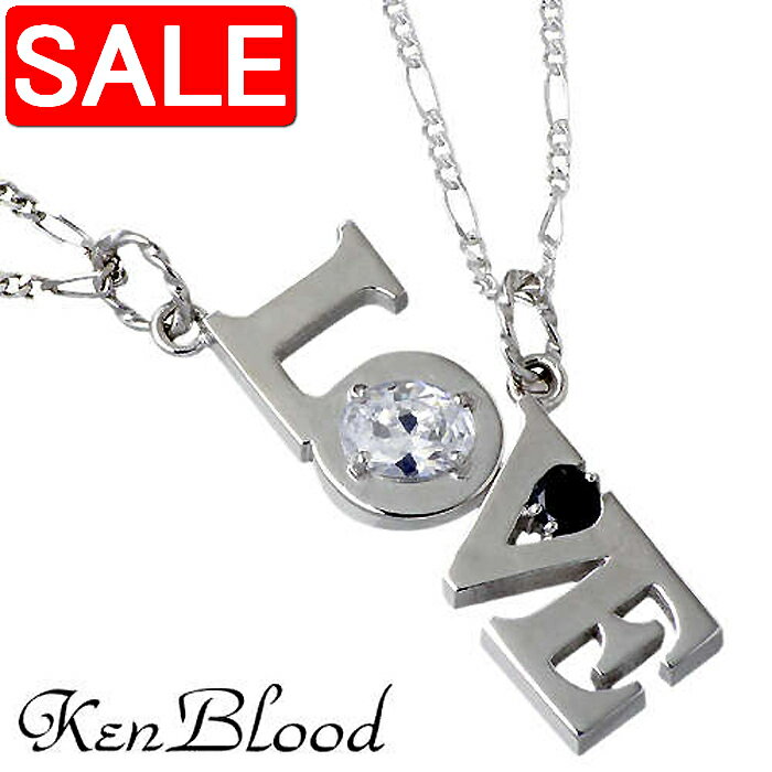 ڥѡSALE -17%OFF KEN BLOOD ֥å LOVE ڥ С ͥå쥹 С꡼ С925 KB-KP...