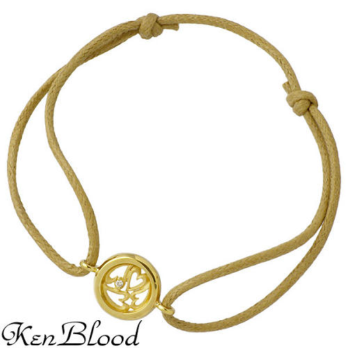 ケンブラッド KEN BLOOD シルバー ハート デザインコード ブレスレット アクセサリー ダイヤモンド ゴールド シルバー925 スターリングシルバー K...