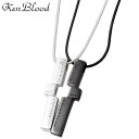 ケンブラッド KEN BLOOD シルバー ペア ネックレス アクセサリー ダイヤモンド メッセージ KP-293-P