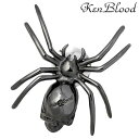 KENBLOOD【ケンブラッド】オリジナリティーあふれるアイテムは、ジュエリーとシルバーアクセサリーのクロスオーバーからなるもの。未知なる可能性と秘められた魅力への飽くなき探究心をベースにデザイン。身に着けたアクセサリーを見た瞬間、大切な思いが蘇り思わずこぼれる笑顔。何気ない日常の中にある、素敵な時間やシーンを共にすることで、ファッションのみならずライフスタイルを輝かせる。KENBLOOD silver Accessoryは、そんな存在でありたい。スカル×スパイダー ピンブローチ。スパイダーの語源は「闘士」。幾多の困難にも屈しない、夢を追いかけた人々の思いの現れです。■サイズ ： 約27X25mm■素材 ： シルバー925(スターリングシルバー)/ブラックコーティング【納期目安】受注製作/通常2〜3週間程度※ご注文後の商品製作となりますのでキャンセル、返品・交換は出来ませんこと予めご了承ください。※工房の状況により遅れが生じる場合があります。■当店はシルバーアクセサリーブランド【KEN BLOOD/ケンブラッド】の正規取扱店です。当店はブランドとの直接取引により仕入れた商品を販売しております。【kye:送料無料:SILVER:シルバーアクセ:メンズ:レディース:ペア:ギフト:プレゼント:記念日:誕生日:ハンドメイド:スパイダー:蜘蛛:スカル:ドクロ:髑髏】【ヴィクトリー ピンブローチ 「勝利」】楽天国際配送対象商品（海外配送)※ギフトラッピングイメージ(ラッピングをご希望の場合)※予告無く変更の場合がありますギフト対応ケンブラッド 【KEN BLOOD】 ヴィクトリー シルバー ピンブローチ ブラック スパイダー スカル シルバーアクセ シルバーアクセサリー シルバー925 【送料無料】★名古屋発、シルバーアクセサリーのセレクトショップ　Baby★SIes(ベイビー★シーズ)です。日本のシルバー作家さんをメインに、『丁寧に、想いを込めて製作したシルバー作品』をお届けいたします。シルバーアクセサリーはすべてハンドメイドによる製作のため、機械による大量生産ができません。仕上がりまでに多くの工程を必要としますので、お届けまでにお時間をいただく場合がございます。お待たせをしてしまいますが、その分、大切にご愛用いただければ幸いです。■こんな方におすすめです ： 友達 友人 知人 パートナー 恋人 彼氏 旦那 夫 息子 兄弟 彼女 妻 娘 姉妹■性別・年代 ： 男性 メンズ 女性 レディース ユニセックス 10代 20代 30代 40代 50代 60代 高校生 大学生 社会人■デザイン・イメージ ： おしゃれ シンプル カジュアル スタイリッシュ スマート 存在感 きれいめ かっこいい かわいい ビジュアル系 V系 ヴィジュアル系 コスプレ ロック ハード系 フェミニン ファッション バンド ストリート 都会派 ■特徴 ： ハンドメイド 手作り ブランド 人気 トレンド 老舗ブランド 国内ブランド 日本ブランド BRAND■シーン・用途 ： ギフト プレゼント 贈り物 記念日 誕生日 バースデー クリスマス Xmas バレンタインデー ホワイトデー ご褒美 自分用 お礼 お返し 入学祝い 卒業祝い 就職祝い 成人式 父の日 母の日 結婚式 二次会 パーティー フェス ライブ お出かけ デート イベント セレモニー デイリー オフィス 特別■対応サービス ： ラッピング無料 ギフトラッピング■カテゴリ ： アクセサリー Accessory ピンバッチ ピンバッジ バッチ バッジ ブローチ ピンブローチ ラベルピン ラペルピン ピンズ ジュエリー Jewelry 装飾品KEN BLOOD 【ケンブラッド】 ヴィクトリー シルバー ピンブローチ ブラック スパイダー スカル シルバーアクセサリー シルバー925KENBLOOD【ケンブラッド】オリジナリティーあふれるアイテムは、ジュエリーとシルバーアクセサリーのクロスオーバーからなるもの。未知なる可能性と秘められた魅力への飽くなき探究心をベースにデザイン。上質な素材を使い、熟練した技術の職人が、一つ一つ丁寧に、ジュエリーと同じレベルの製作工程で作り上げる。身に着けたアクセサリーを見た瞬間、大切な思いが蘇り思わずこぼれる笑顔。何気ない日常の中にある、素敵な時間やシーンを共にすることで、ファッションのみならずライフスタイルを輝かせる。KENBLOOD silver Accessoryは、そんな存在でありたい。ネックレス/ペンダント/リング/指輪/ピアス/ブレスレット/バングル/キーホルダー/ネクタイピン/ピンブローチ/マネークリップ/シルバーアクセサリー