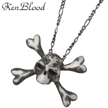 KEN BLOOD【ケンブラッド】 トライアンフ シルバー スカル ネックレス アクセサリー シルバー925 スターリングシルバー KP-354AtSV