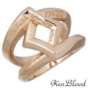 ケンブラッド KEN BLOOD クロス ローズ シルバー リングB ピンク 指輪 アクセサリー 9〜19号 シルバー925 スターリングシルバー KR-245...