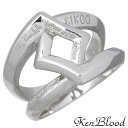 【ポイント5倍!27日まで】 ケンブラッド KEN BLOOD クロス ローズ シルバー リングB 指輪 アクセサリー 9〜19号 シルバー925 スターリング...