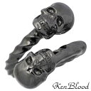 ケンブラッド KEN BLOOD ディザイヤ シルバー リング ブラック スカル 指輪 アクセサリー 13〜23号 シルバー925 スターリングシルバー KR-...