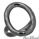 ケンブラッド KEN BLOOD ZERO シルバー リング ブラック 指輪 アクセサリー 9~23号 シルバー925 スターリングシルバー KR-262BK