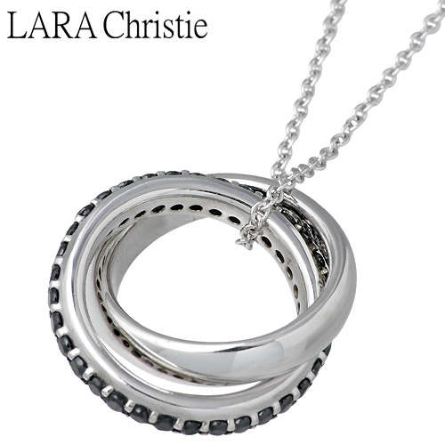 ララクリスティー ララクリスティー LARA Christie メビウス シルバー ネックレス アクセサリー BLACK Label シルバー925 スターリングシルバー LA-P3884-B