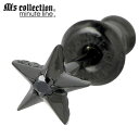 エムズ コレクション M's collection ブラックキュービック & スター スタッド シルバー ピアス アクセサリー 1個売り 片耳用 星 CZ シルバー925 スターリングシルバー M0381