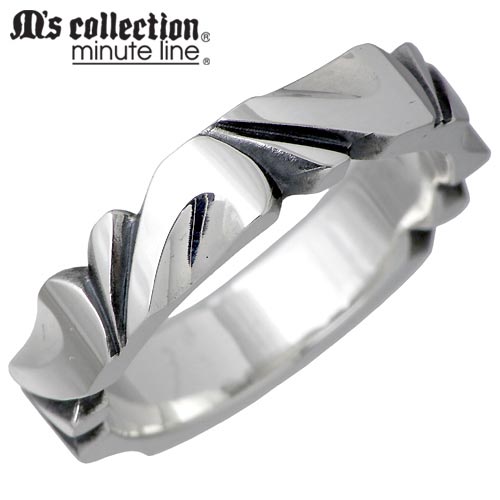 エムズコレクション 指輪 メンズ エムズ コレクション M's collection シルバー リング メンズ 15～21号 指輪 アクセサリー シルバー925 スターリングシルバー MC-490