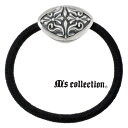 【ポイント5倍!最大1500円OFFクーポン 5/6まで】 エムズコレクション M's collection シルバー ヘアゴム ヘアアクセサリー シルバー92...