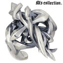 エムズコレクション M's collection シルバー クロス リング 十字架 指輪 アクセサリー 5〜17号 シルバー925 スターリングシルバー 4S1...