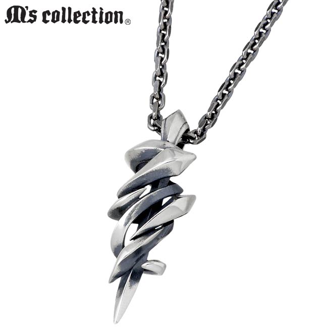 エムズ コレクション M's collection デザイン シルバー ネックレス アクセサリー メンズ XP-096