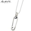 【ポイント5倍! 13日まで!】 エムズコレクション M's collection シルバー ネックレス セーフティーピン 安全ピン メンズ レディース XP-...