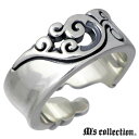 【ポイント10倍! マラソン期間中】 エムズコレクション M's collection フェザー シルバー リング 指輪 アクセサリー レディース 7~13号 ウイング 羽根 XR-008