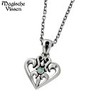 マジェスフィッセン Magische Vissen シルバー ネックレス アクセサリー ストーン ハート シルバー925 スターリングシルバー OZP-001