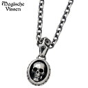 マジェスフィッセン Magische Vissen シルバー ネックレス アクセサリー 額縁 スカル シルバー925 スターリングシルバー OZP-009