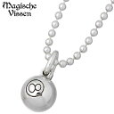 マジェスフィッセン Magische Vissen シルバー ネックレス アクセサリー 8ボール シルバー925 スターリングシルバー OZP-010