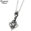 マジェスフィッセン Magische Vissen シルバー ネックレス アクセサリー ストーン ハート リバーシブル シルバー925 スターリングシルバー O...