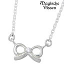 マジェスフィッセン Magische Vissen バースデー リボン シルバー ネックレス アクセサリー ストーン シルバー925 スターリングシルバー OZP-069