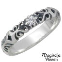 マジェスフィッセン Magische Vissen シルバー リング ストーン メンズ 指輪 アクセサリー 15〜25号 シルバー925 スターリングシルバー ...