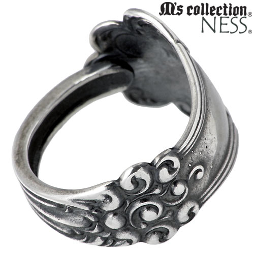 Baby・Sies(ベイビー・シーズ)の【ポイント3倍！16日まで！】 エムズコレクション M's collection シルバーアクセサリー リング ジュエリー メンズ シルバー925 シルバーアクセ シルバー 1〜7号 ピンキー 小指 指輪 アクセサリー スターリングシルバー N0099 silver925｜アングル3