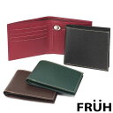 フリュー 薄い財布 メンズ FRUH フリュー スマート ウォレット 2つ折り財布 ショートウォレット 一粒万倍日 GL012L