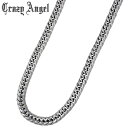 クレイジー エンジェル Crazy Angel 6面Wキヘイ ステンレス316L ネックレス アクセサリー メンズ 6.5mm/60cm CA-972