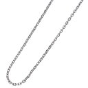 ステンレス ネックレス アクセサリー 金属アレルギー対応 カットアズキチェーン 2.0mm 40-45cm 45-50cm アレルギーフリー シルバー PNC-305-6