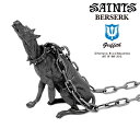 【ポイント5倍! 13日まで!】 セインツxベルセルク BERSERK×SAINTS シルバー ネックレス 魔犬 ガッツ シルバー925 アクセサリー BSS-...