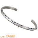 【ポイント3倍!最大5000円OFFクーポン 20日まで!】 ラストヘブン LAST HEAVEN エスニックスタンプ シルバー バングル アクセサリー ブレス...