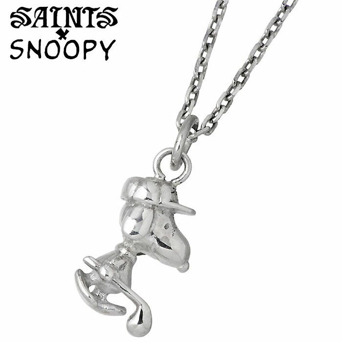 【ポイント5倍！楽天イーグルス感謝祭】 セインツ スヌーピー SAINTS x SNOOPY スヌーピー ゴルフ シルバー ネックレス SV ピーナッツ Peanuts シルバー925 アクセサリー 国産 人気 ブランド SNPY-N-11