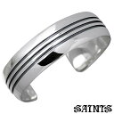 セインツ SAINTS トリプルディッチ シルバー バングル アクセサリー ブレスレット アクセサリー メンズ SSB-710