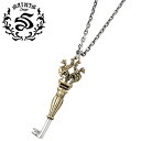 セインツ SAINTS イーグルキー ネックレス アクセサリー シルバー 真鍮 メンズ レディース 鍵 シルバー925 スターリングシルバー SSP3-238
