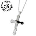 【ポイント5倍! 13日まで!】 セインツ SAINTS アラベスク クロス シルバー ネックレス アクセサリー シェル シルバー925 スターリングシルバー ...