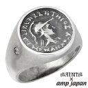 セインツ×アンプジャパン SAINTS X amp japan 女神 アテナ リング 指輪 アクセサリー メンズ 17号 19号 SSR6-01