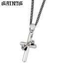 セインツ SAINTS 12使徒 スカル クロス シルバー シルバー ペンダントトップ アクセサリー 骸骨 アクセ ネックレス アクセサリー シルバー925 スターリングシルバー SSP9-111
