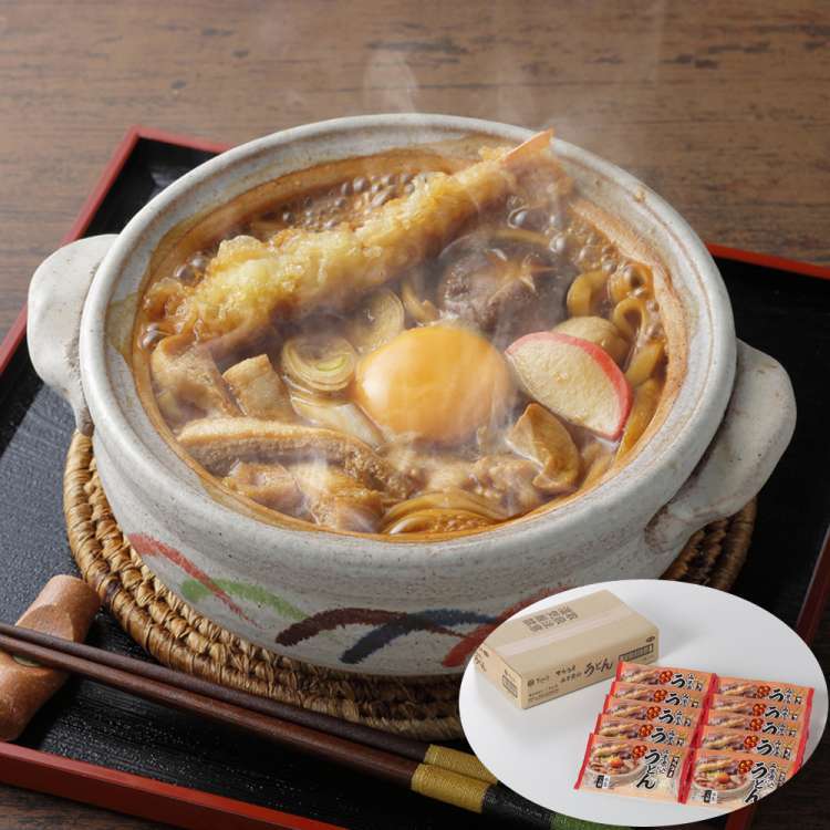 【スーパーSALE 10%OFF！】なごやきしめん亭 でらうま みそ煮込うどん 半生うどん 100g あじみそ 50g x10袋 名古屋 半生麺 半生めんを名古屋コーチン鶏ガラエキス入りのあじみそで食べる お歳暮 お中元 ご進物 贈り物に最適 ※沖縄・離島は配送不可 販売元より直送