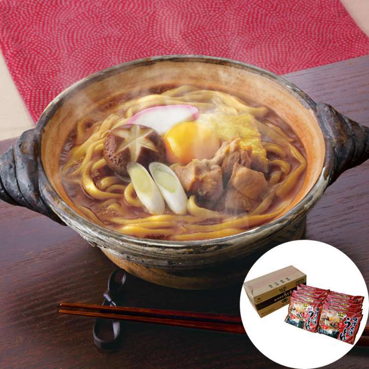 【ポイント5倍! 4月10日まで】 なごやきしめん亭 ゆで 味噌煮込うどん ゆでうどん180gx10袋 名古屋 ゆで麺 簡単調理 麺は電子レンジで温め可能 のど越しの良いめんを味みそで煮込む味噌煮込うどん ご進物 贈り物に最適