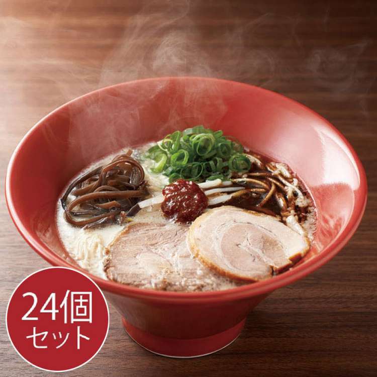 一風堂 赤丸箱1食x12箱x2ケース ケース販売 渡辺製麺 お歳暮 お中元 ご進物 ギフト 贈り物に最適 ※沖縄・離島は配送不可 販売元より直送