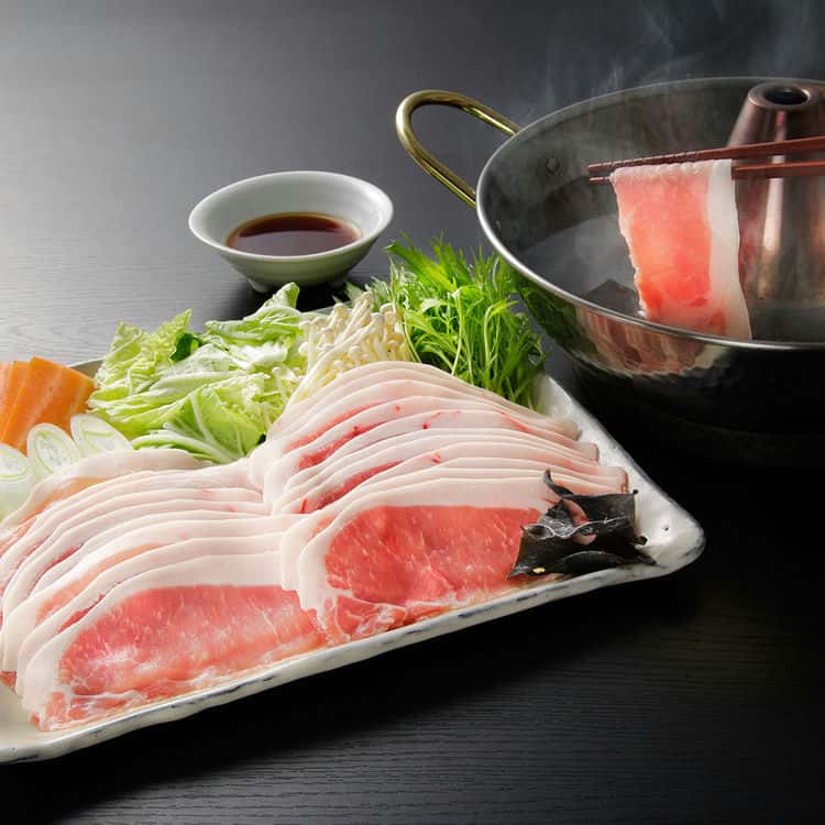 【ポイント5倍! 4月10日まで】 北海道 真狩産 ハーブ豚 ロース肉 スライス しゃぶしゃぶ用 100gx14パック 計1.4kg 4種類のハーブを加えた純植物性飼料で育てられた 柔らかく脂身も甘く ハーブ豚 本来の旨味をお楽しみ ご進物