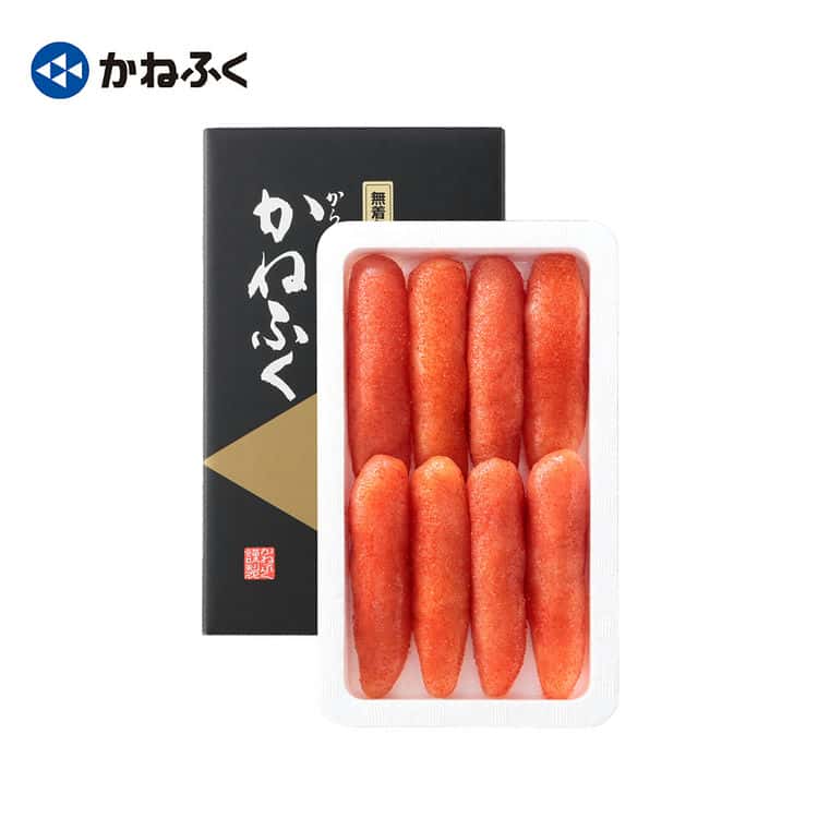 【最大5000円OFFクーポン+ポイント5倍!20日まで!】 かねふく 無着色 からし明太子 450g 九州 福岡 博多名物 かねふく独自の明太調味タレにじっくりと漬込み熟成 ほどよい辛さの中に風味・香り・旨みが ご進物 ギフト 贈り物に 離島配送不可
