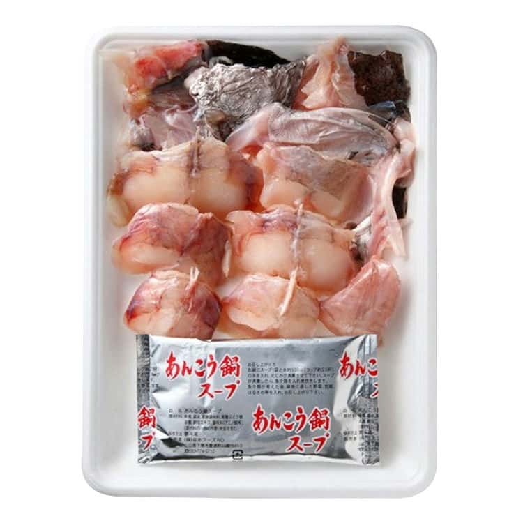 【ポイント5倍！最大1500円OFFクーポン 5/6まで】 山口 あんこう鍋 あんこう 500g あんこう鍋スープ 100g 鮮度を維持するために水揚げ後すぐに鍋用に加工して3Dフリーザーで凍結 冬の鍋の代名詞 あんこう鍋 をご堪能下さい ご進物 ギフト 贈り物