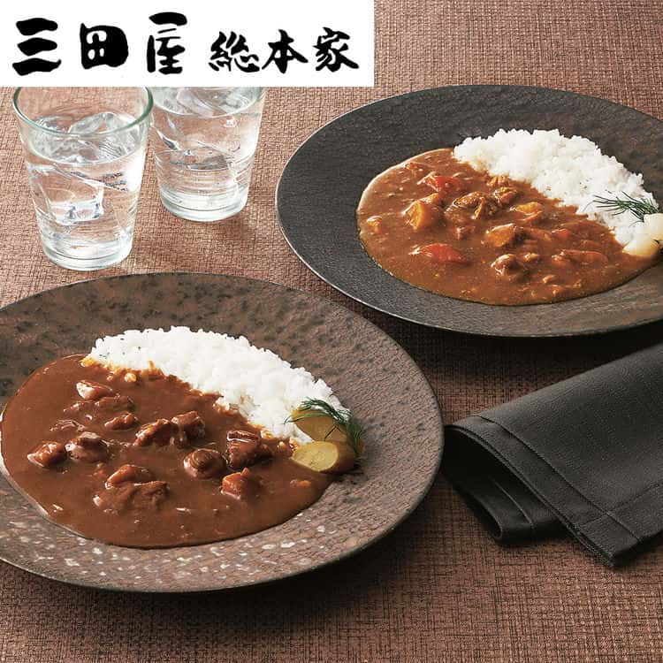 三田屋総本家 カレー詰合せ ギフト F 黒毛和牛 ビーフカレー 黒鶏チキンカレー 黒豚ポークカレー 国産牛 牛 すき焼丼 味極まる黒毛和牛 ビーフカレーDX 黒酢仕立て黒豚ポークカレーDX お歳暮 お中元 ご進物 ギフト 贈り物に最適 ※離島は配送不可