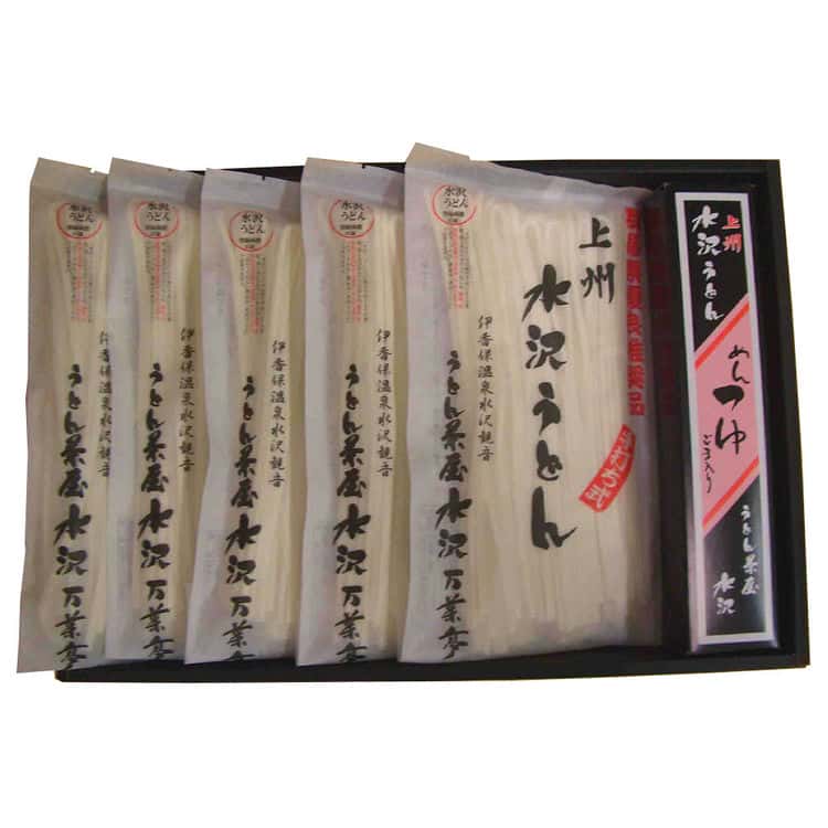 【お買い物マラソン ポイント5倍!】 上州水沢うどん 半生麺270gx5 群馬名産群馬名産 水沢うどん は 透きとおって柔らかいのに 輿のある麺が特徴です ご進物 ギフト 贈り物に 離島配送不可